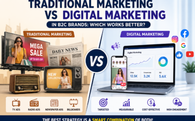 Traditional Marketing vs Digital Marketing in B2C Brands: Which Works Better? 